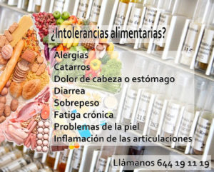 intolerancias alimenticias - Madrid Acupuntura